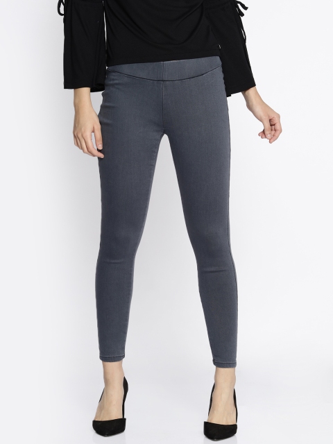 

Pepe Jeans Women Grey Super Skinny Fit Jeggings