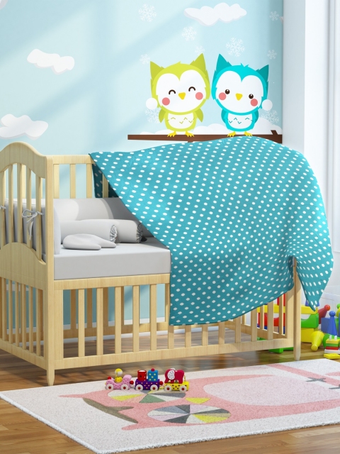 

Pluchi Kids Blue Geometric AC Room 400 GSM Single Bed Blanket