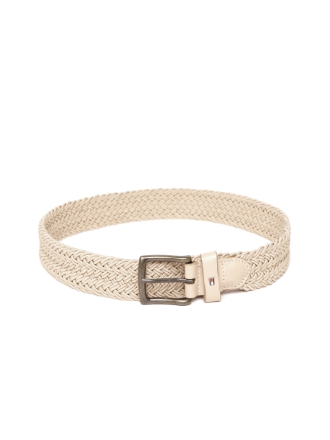 

Tommy Hilfiger Men Beige Braided Belt