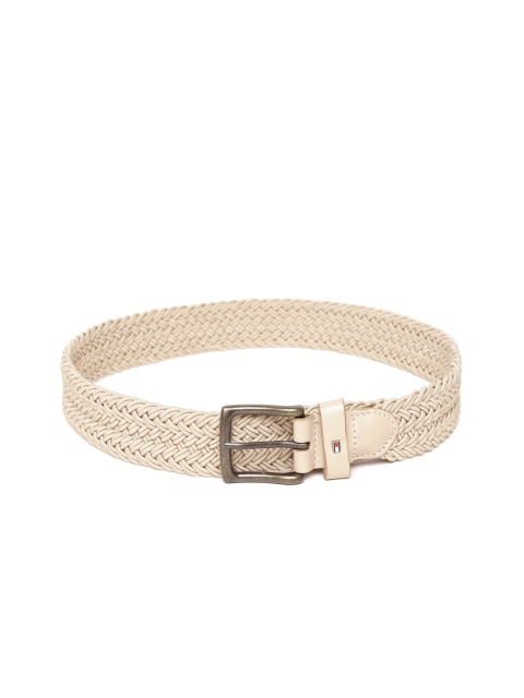 

Tommy Hilfiger Men Beige Braided Belt