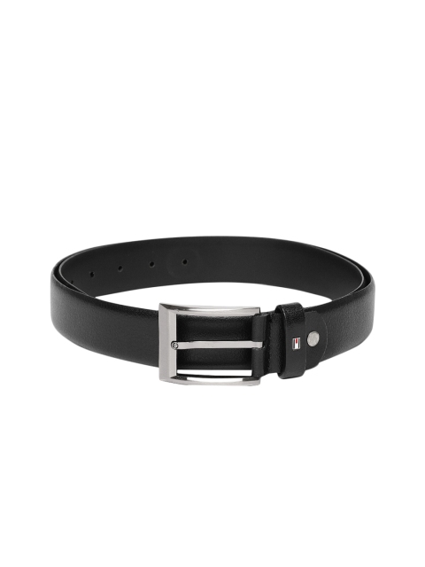 

Tommy Hilfiger Men Black Genuine Leather Belt