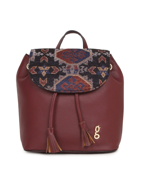 

Global Desi Women Burgundy DOVE Backpack