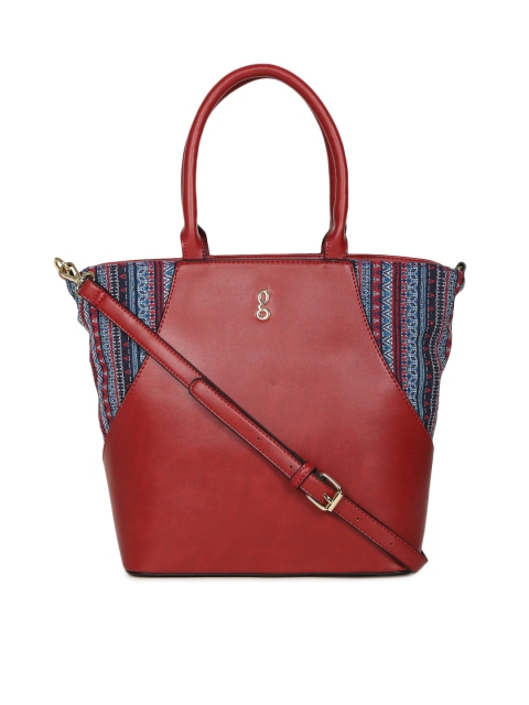 

Global Desi Burgundy Solid Shoulder Bag