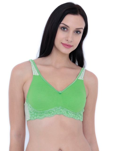 

Inner Sense Green Printed Non-Wired Non-Padded Sustainable Everyday Bra