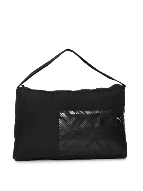 

Puma Black Solid Dancer Barrel Shoulder Bag