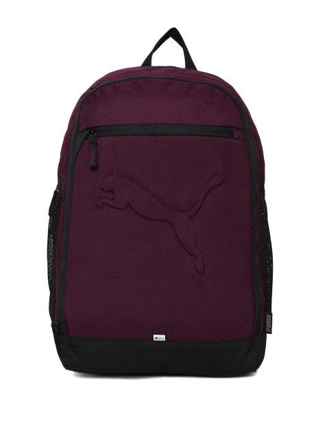 

Puma Unisex Purple Buzz Brand Logo Backpack