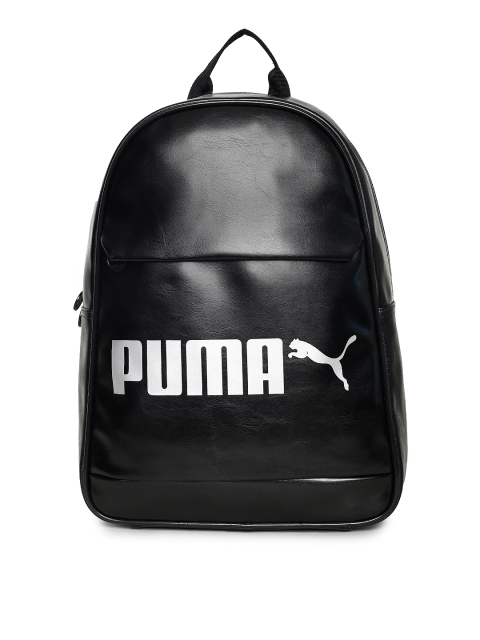 

Puma Unisex Black Brand Logo Campus Backpack