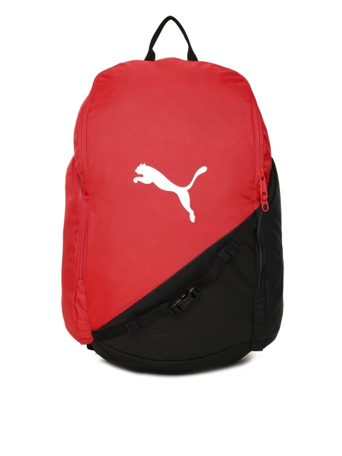 

Puma Unisex Red & Black LIGA Colourblocked Backpack