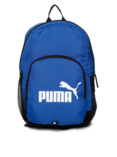 

Puma Unisex Blue Phase IND Brand Logo Backpack