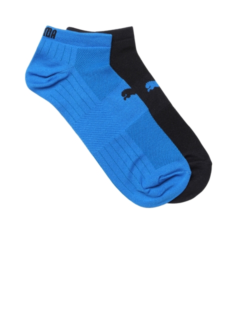 

Puma Unisex Pack of 2 Performance Train Light Sneaker Socks, Black