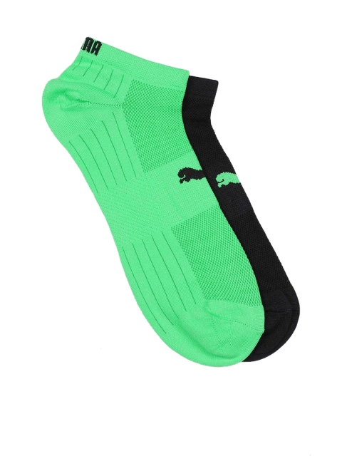 

Puma Performance Unisex Pack of 2 Train Light Sneaker Socks, Black