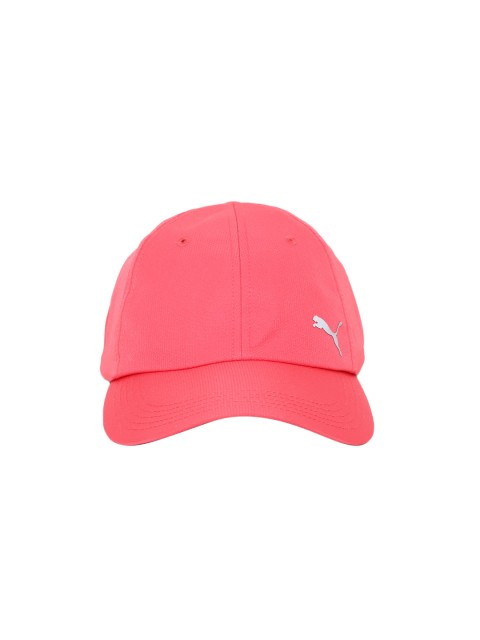 

Puma Unisex Pink Solid Poly Cot Baseball Cap