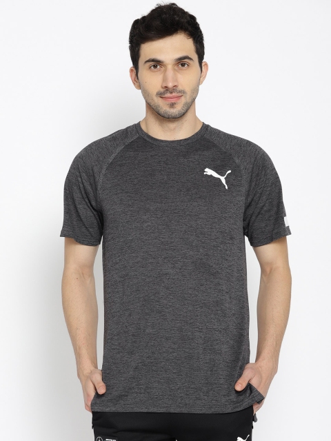 

Puma Men Charcoal Grey BND Tech SS T-shirt