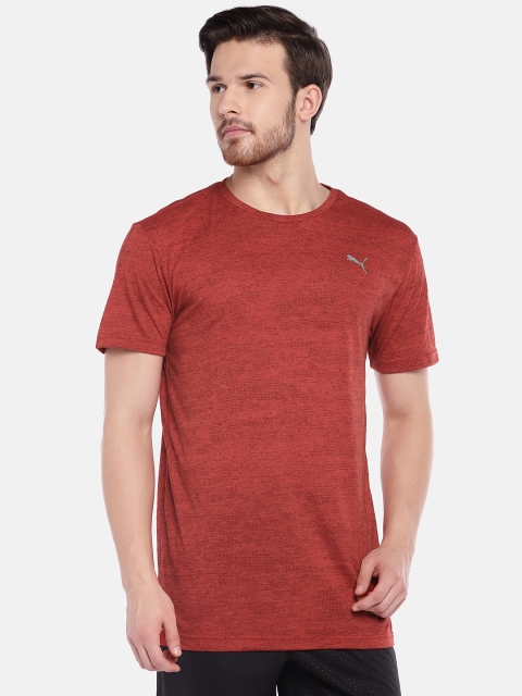

Puma Men Red Drirelease Graphic Tee T-shirt