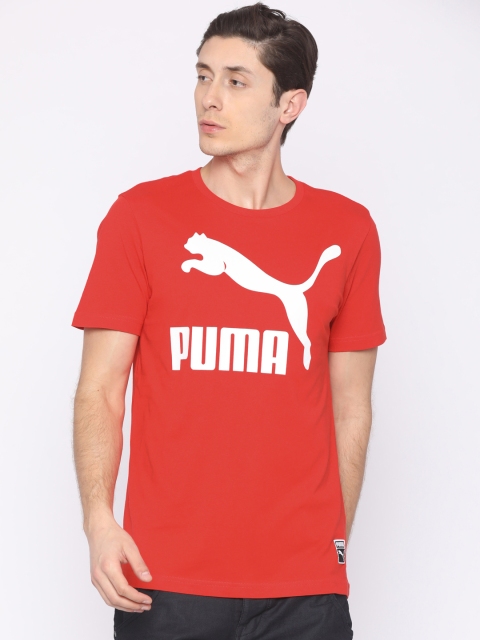 

Puma Red Printed Archive Logo T-shirt