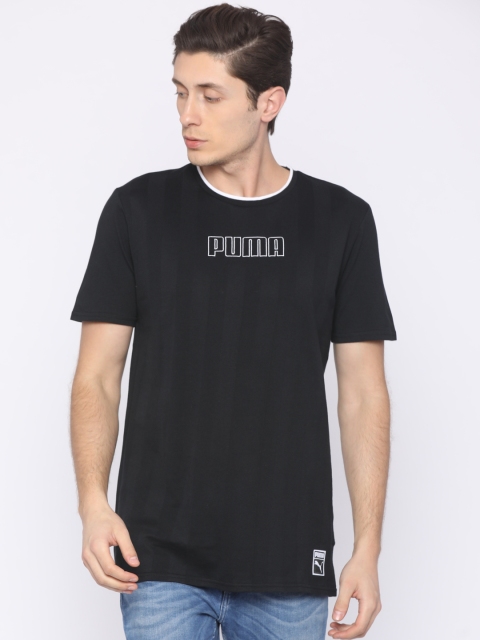 

Puma Black Heritage Round Neck T-shirt