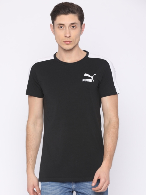 

Puma Men Black Archive T7 Stripe Tee T-shirt