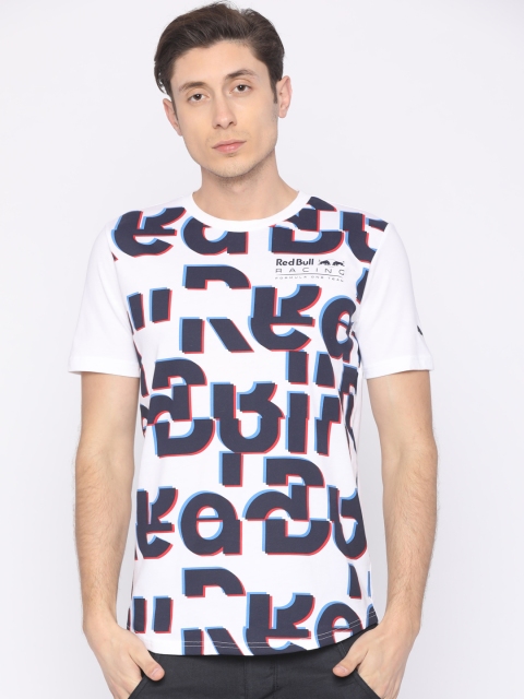 

PUMA Motorsport Men White Printed RedBull Racing Formula One Team T-shirt