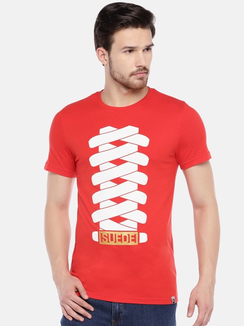 

Puma Men Red Printed T-shirt