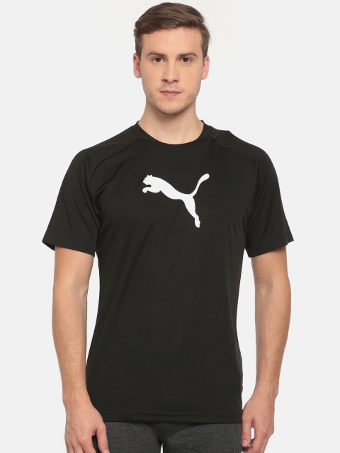 

Puma Black LIGA Sideline Round Neck T-shirt
