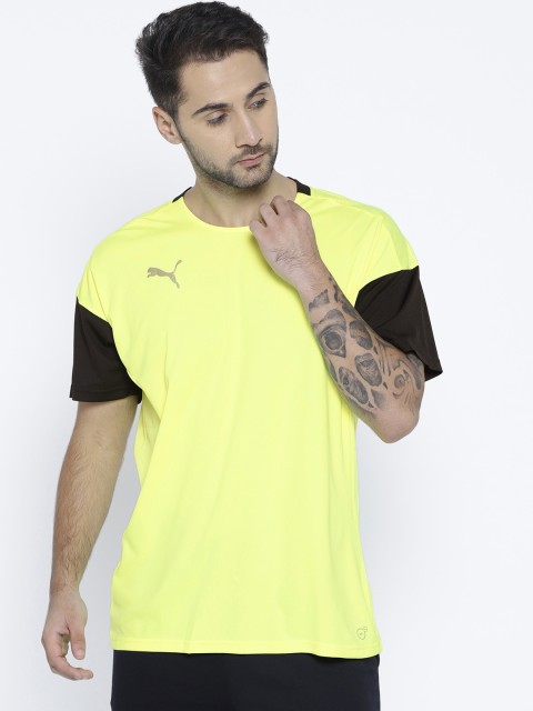 

Puma Men Fluorescent Green ftblNXT T-shirt