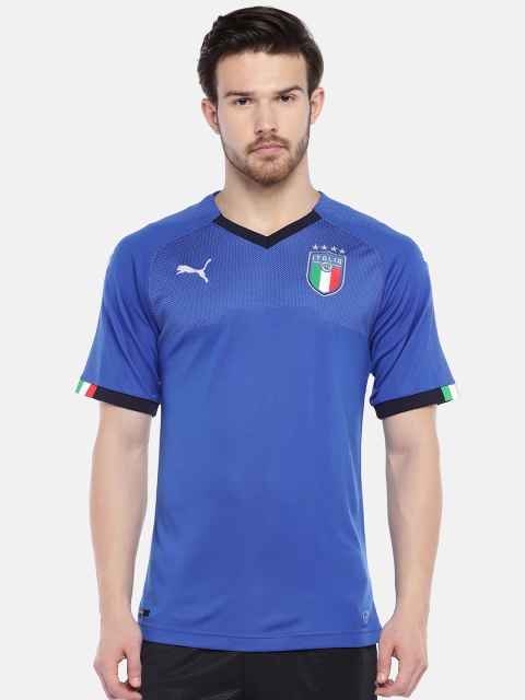 

Puma Men Blue FIGC Italia Home Replica T-Shirt