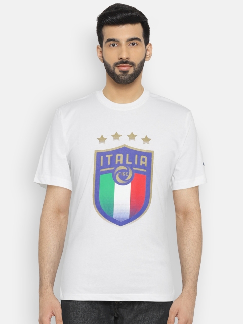 

Puma Men White FIGC Italia Badge T-Shirt
