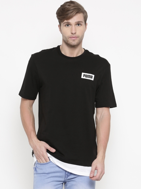 

Puma Black Printed Rebel T-Shirt