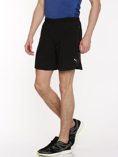 

Puma Men Black Pace 7 Shorts