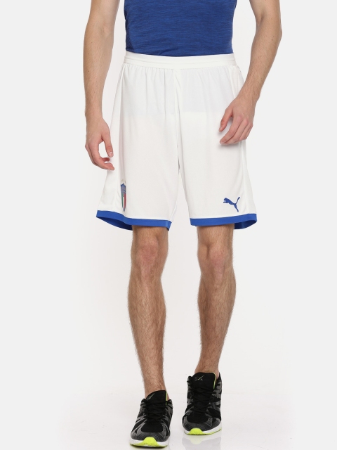 

PUMA Men White FIGC Italia Shorts Replica Shorts