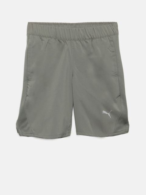 

Puma Boys Grey Woven Solid Gym Shorts