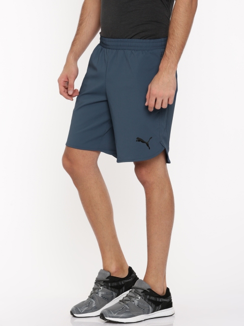 

Puma Men Blue Solid Evostripe Move Shorts