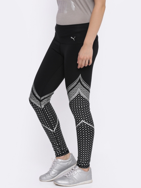 

Puma Black Printed Everyday Train Graphic Tights