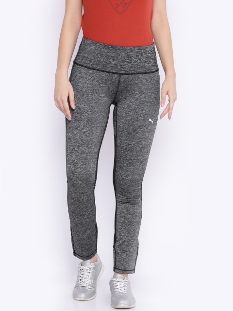 

Puma Women Grey Explosive Run 7 8 Tight W, Black