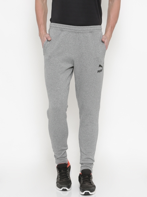 

Puma Men Grey Melange Archive Logo Sweat Track Pants