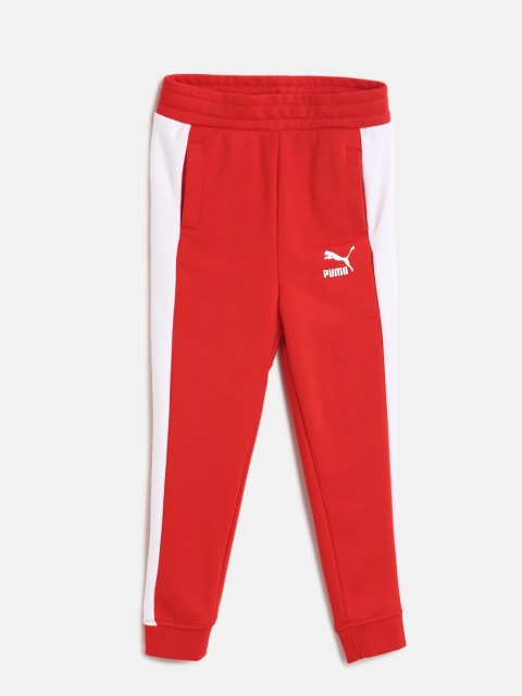 

Puma Boys Red Solid Classic T7 Joggers