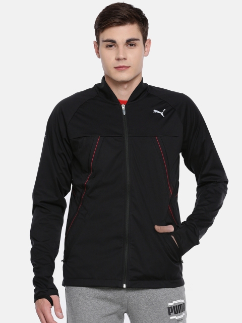 

Puma Men Black Solid Sporty Jacket