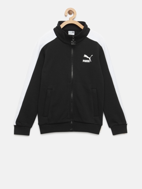 

Puma Boys Black Classic T7 Track Sweatshirt