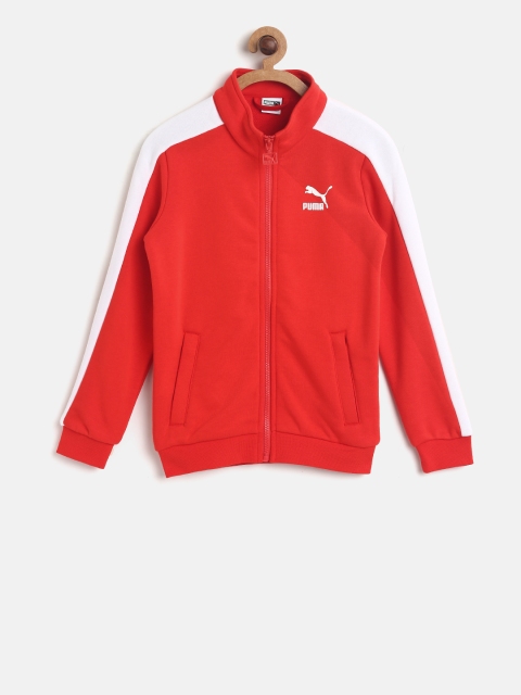 

Puma Boys Red Classic T7 Track Jacket