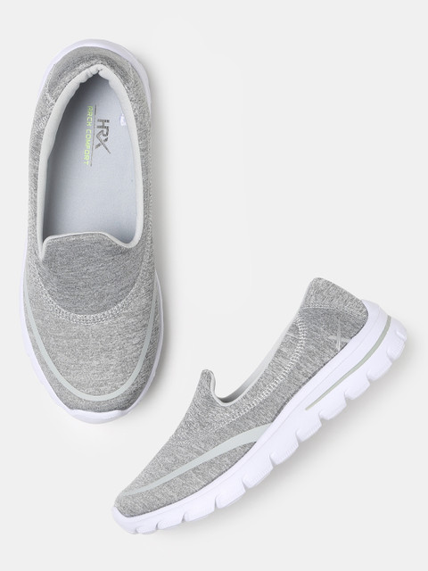 

HRX by Hrithik Roshan Women Grey Slip-On Sneakers