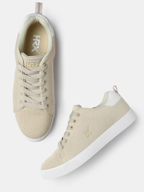 

HRX by Hrithik Roshan Women Fly Beige Sneakers