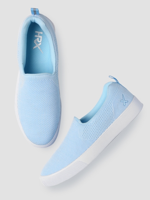 

HRX by Hrithik Roshan Women Fly Blue Slip-On Sneakers