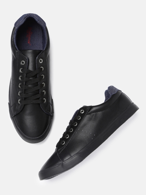 

Roadster Men Black Sneakers