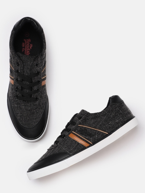 

Roadster Men Black Sneakers