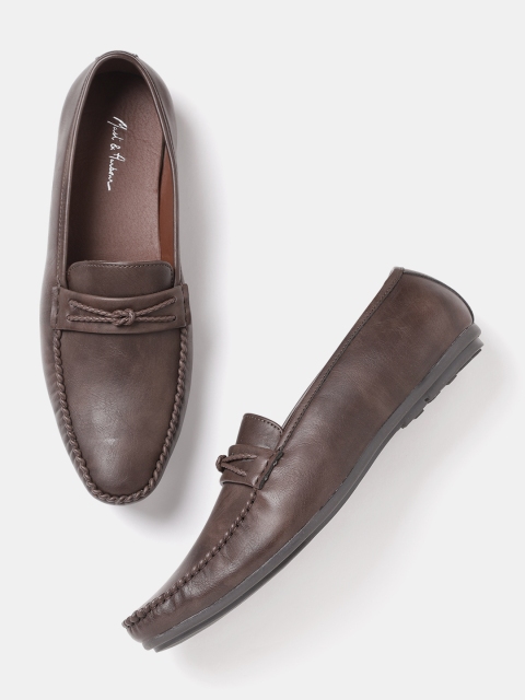 

Mast & Harbour Men Brown Smart Casual Loafers
