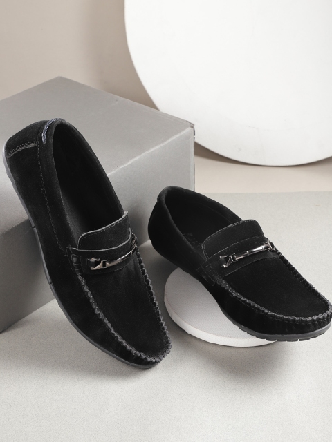 

Mast & Harbour Men Black Loafers