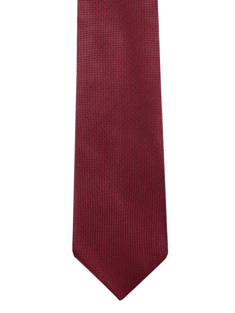 

ZIDO Maroon Printed Broad Tie