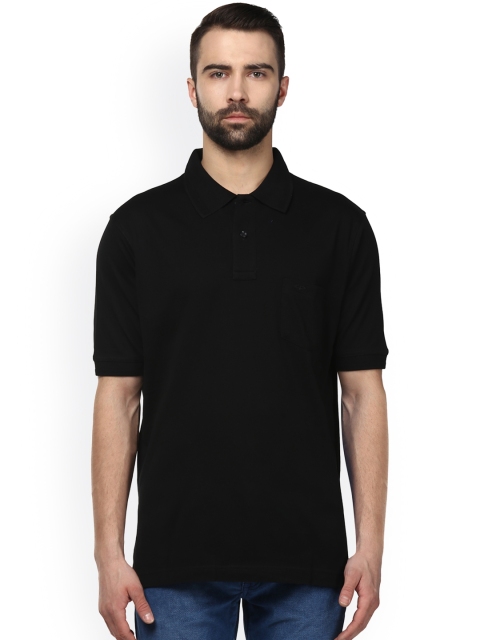 

ColorPlus Men Black Regular Fit Solid Casual Shirt