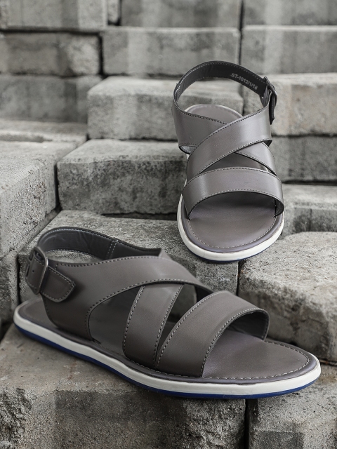 

Roadster Men Grey Comfort Sandals