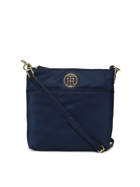

Tommy Hilfiger Navy Blue Solid Sling Bag